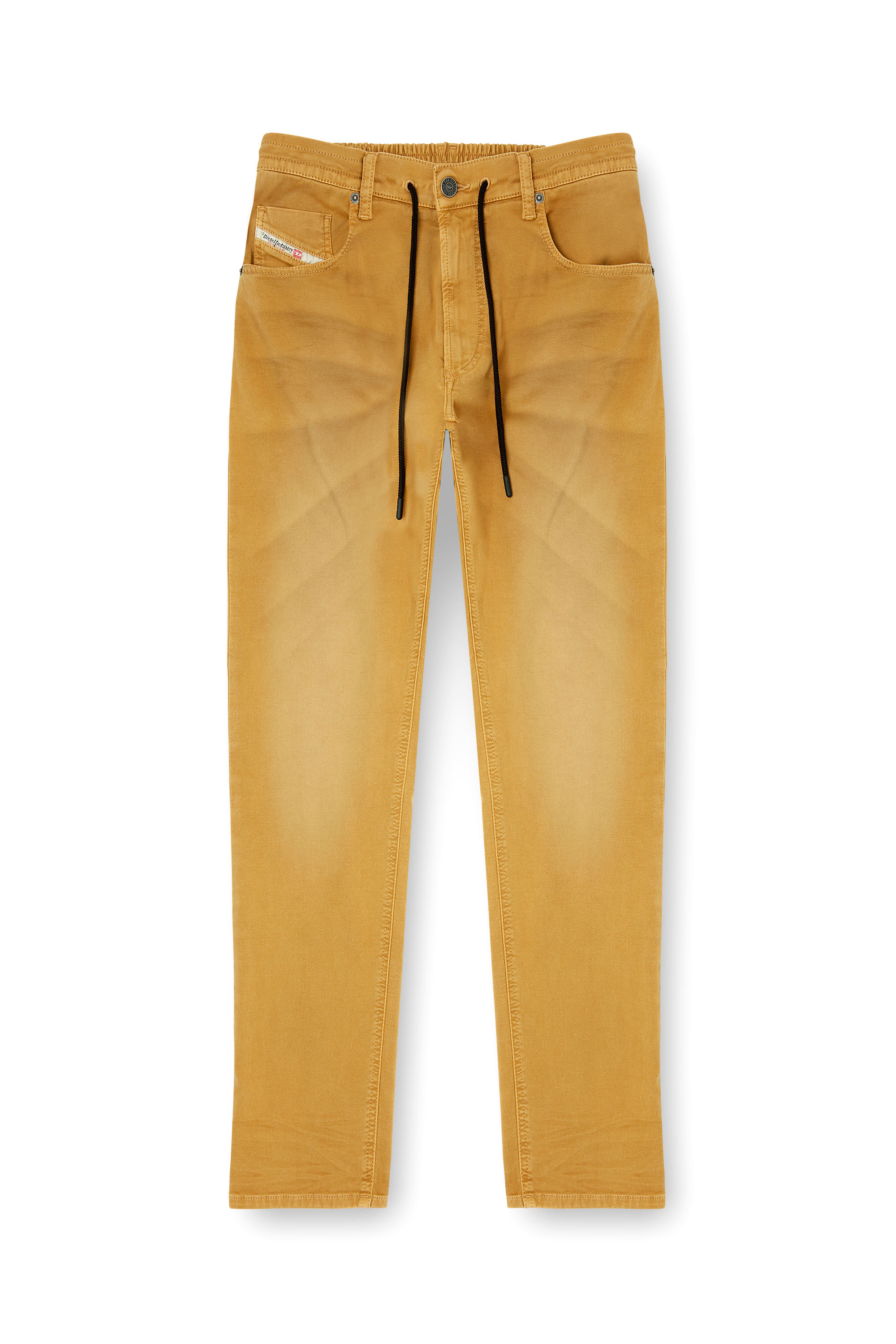 Diesel - Man's Regular 2030 D-Krooley Joggjeans® 0670M, Light Brown - 3
