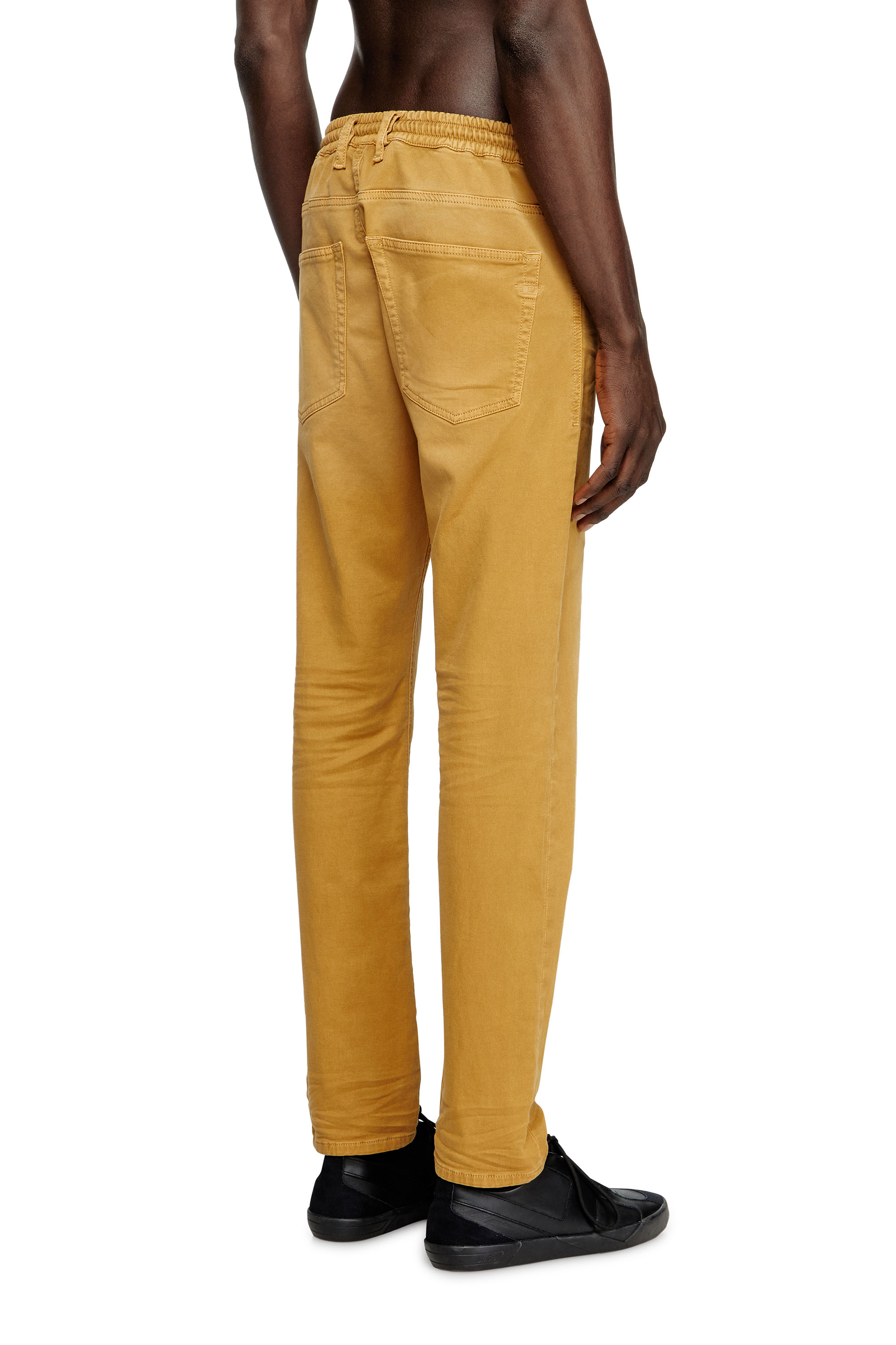 Diesel - Man's Regular 2030 D-Krooley Joggjeans® 0670M, Light Brown - 4
