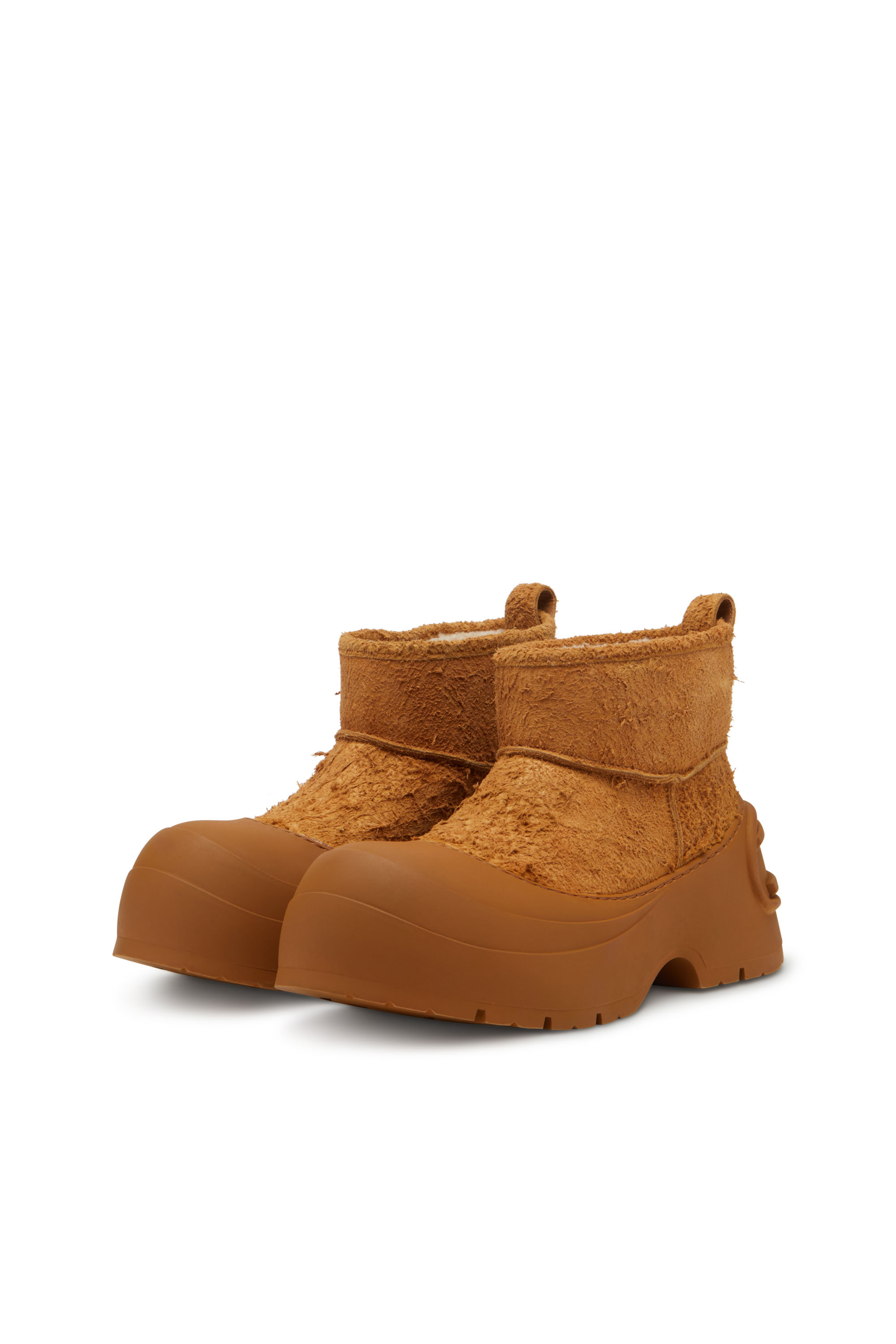 Diesel - D-DONALD MONTONE, Man's D-Donald-Chunky ankle boot with lug sole in Brown - 8